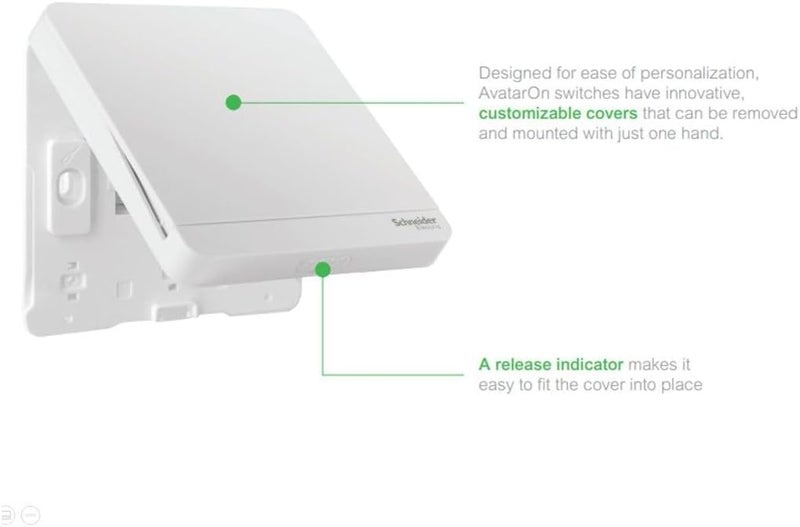 Schneider Electric AvatarOn Gold Hairline Double Switched Socket - Image 4